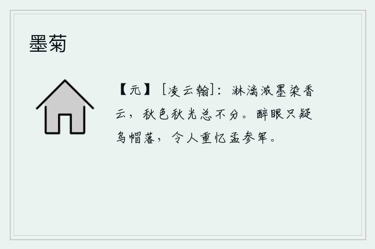 墨菊