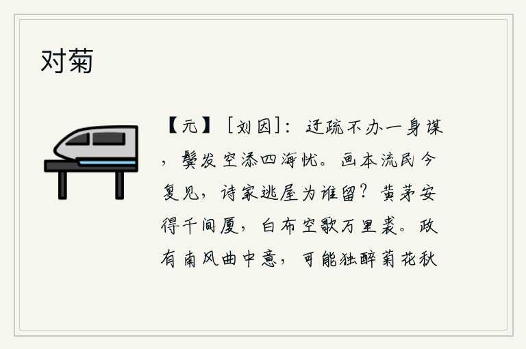 对菊